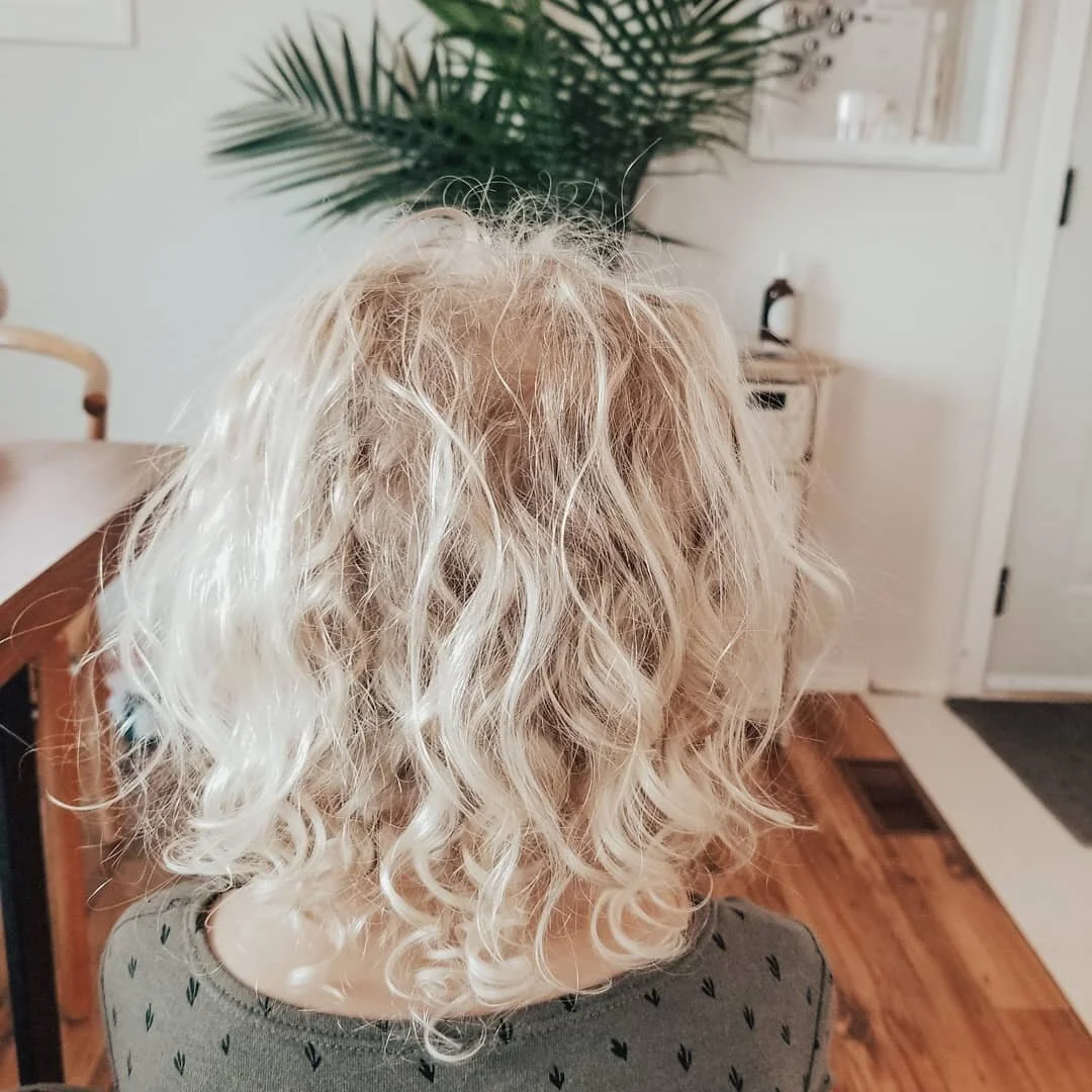 Sometimes you have a deep thought or reflection to share...

...and other times you just need to capture your baby's post-swim, mess of white-blonde curls.... 

Because pausing to delight in the little things, reminds you that you are living life rig
