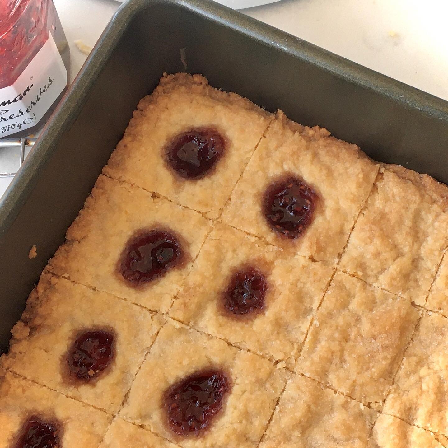 What happens when a thumbprint cookie falls in love with a lemon shortbread. Recipe at marissarothkopf.com