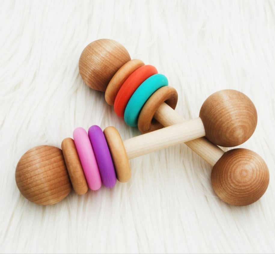 Little Raven Toys Etsy Shop Wooden Rattle