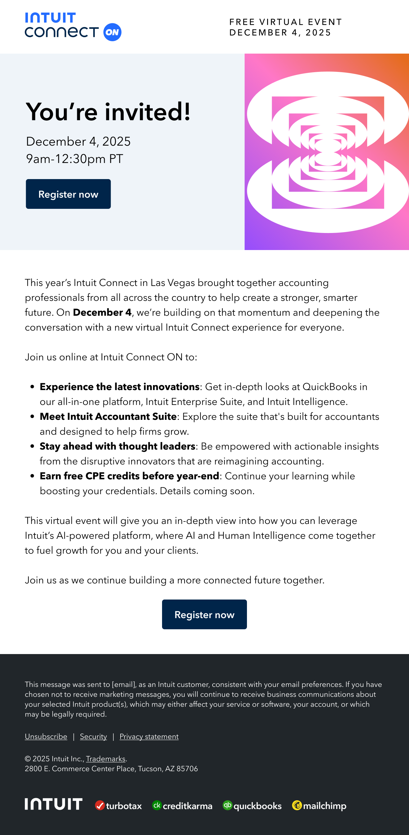 Registration Announcement