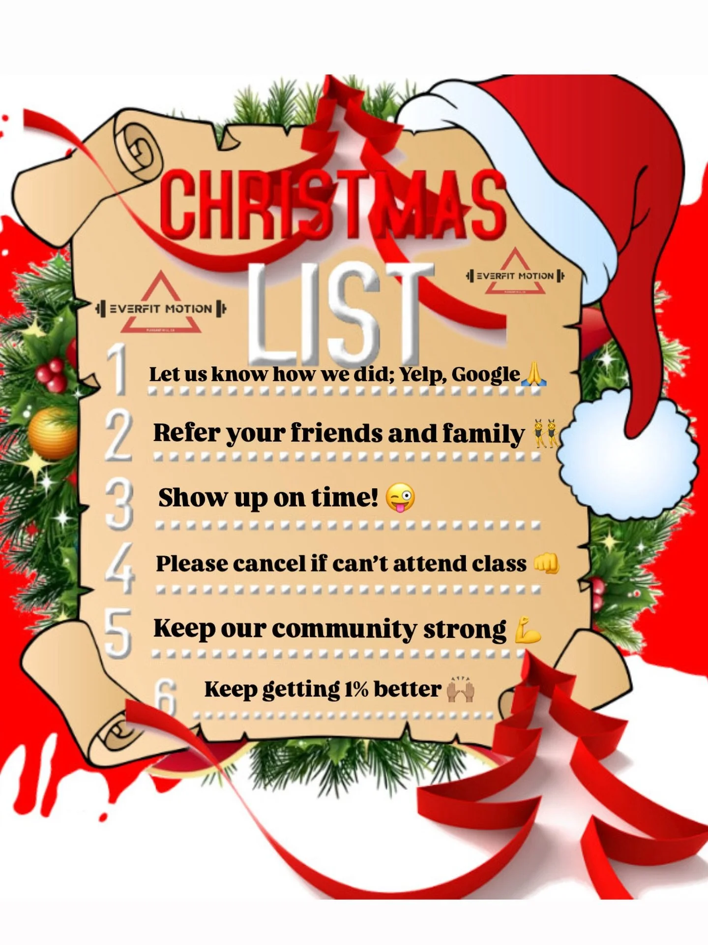 Everfit&rsquo;s Christmas Wish List for 2026 🎄💪