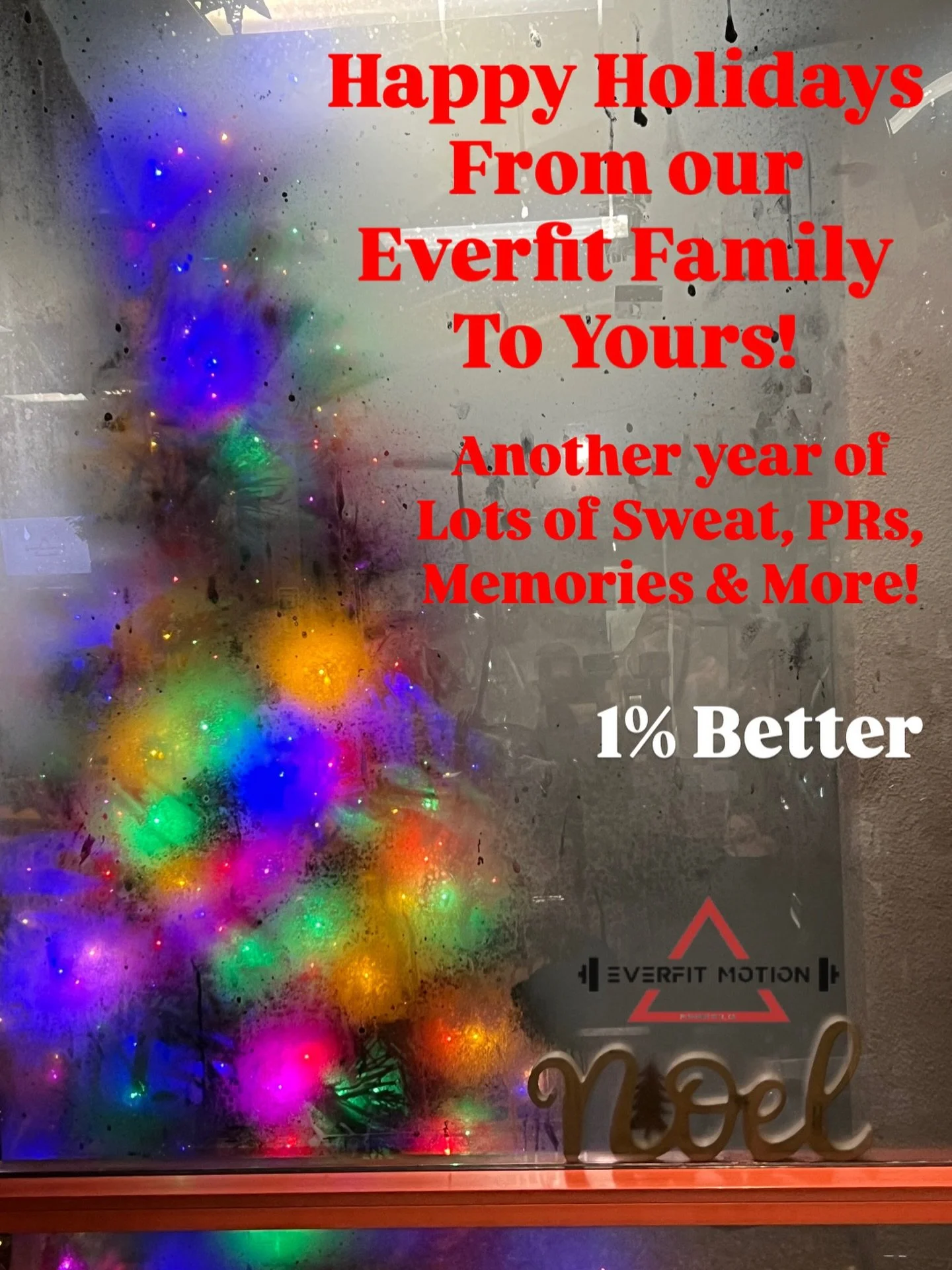 Happy Holidays! 🎄

So grateful for this amazing community and everyone who shows up and puts in the work. Wishing you all joy, health, and great memories this season. Let&rsquo;s finish strong and roll into the new year together!

🙌❤️🙌