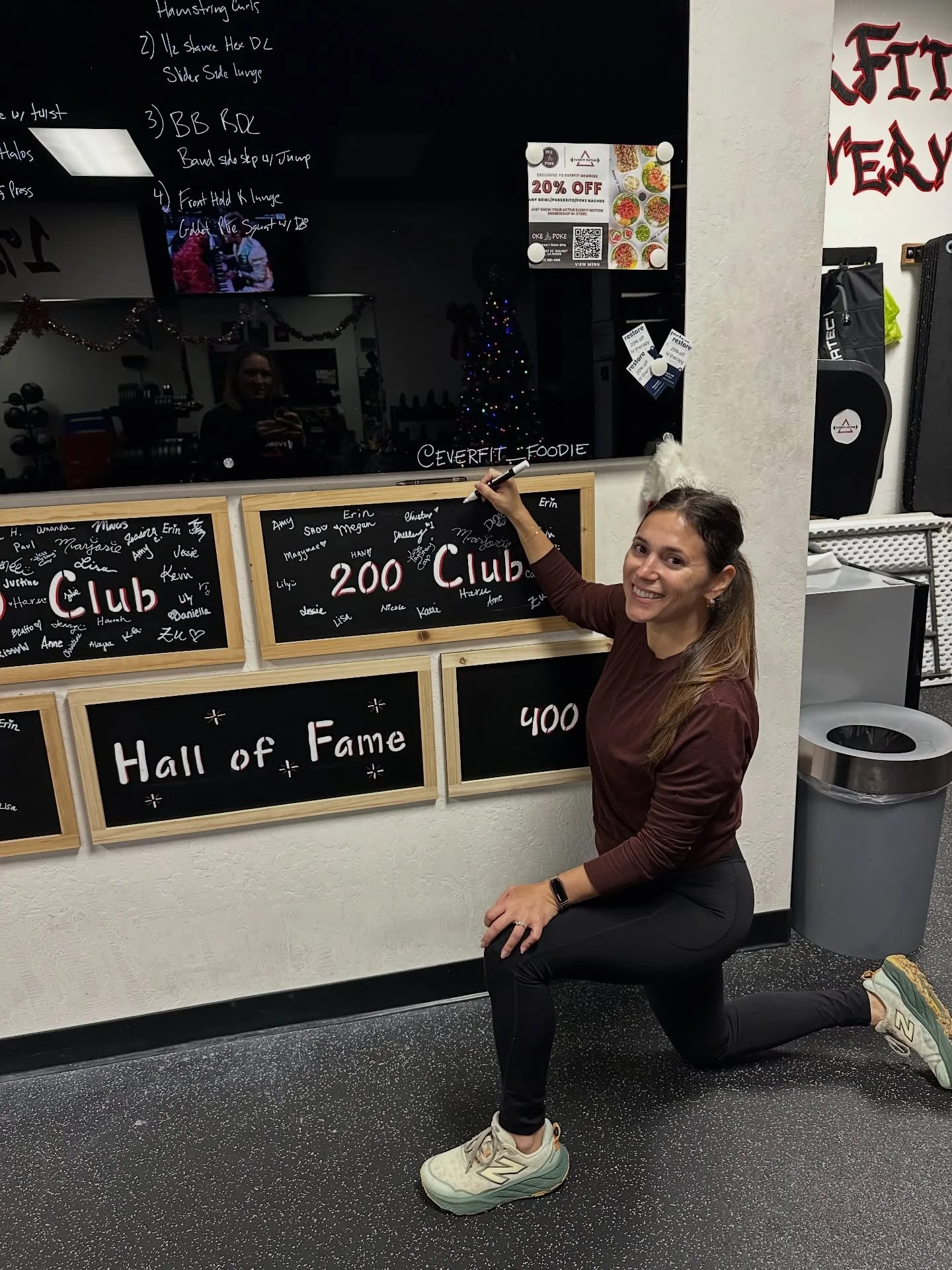 Welcome to the 200 club Lisa ☑️

Congradulations! We appreciate you also making sure we account for you when late to class after we do attendance 😜

You made it a goal to get to 200 in 2025 and you accomplished!

What&rsquo;s next for 2026????