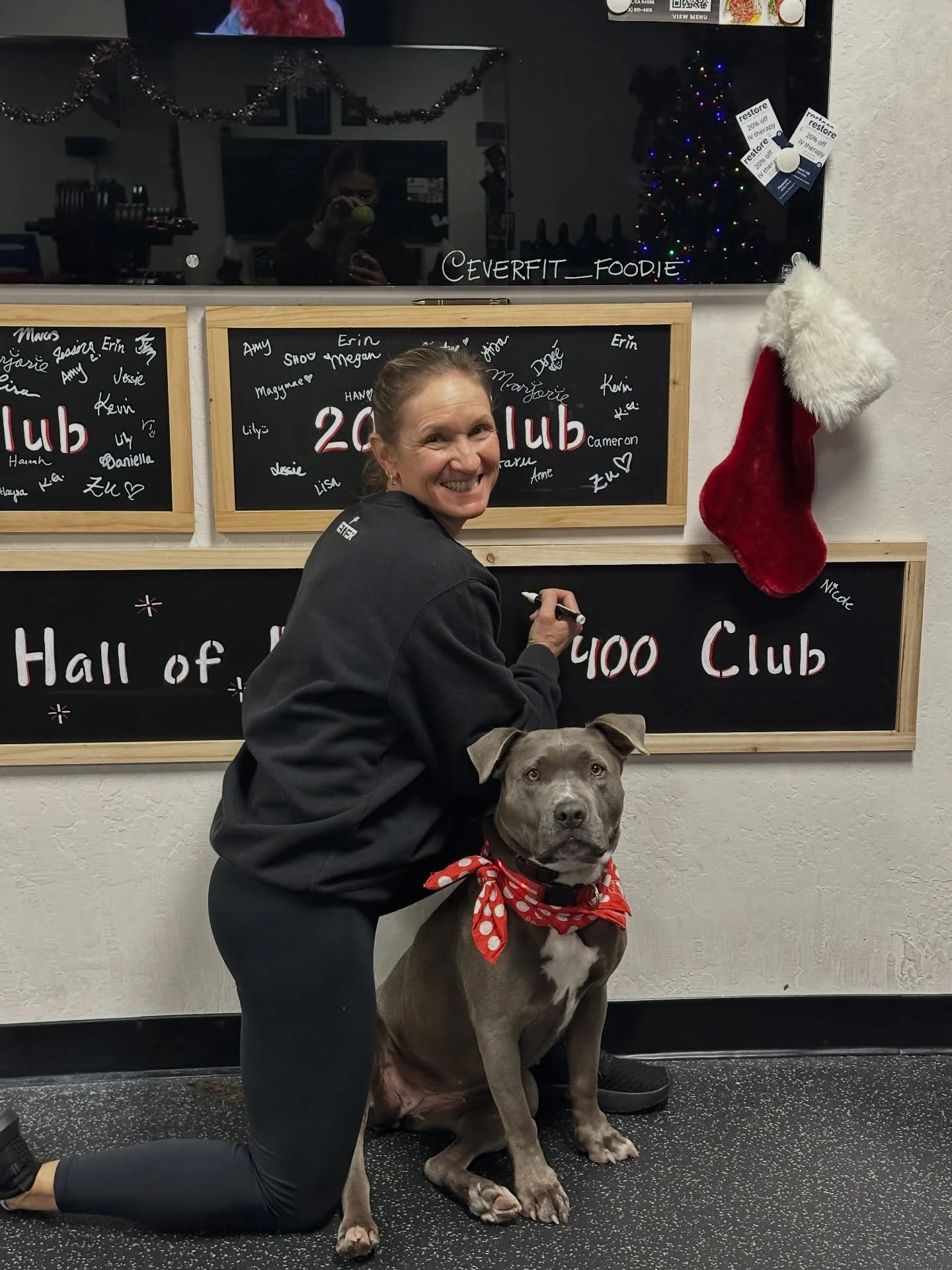 Welcome to the 400 board Erin! ☑️

Congratulations on this amazing accomplishment, well deserved! 

We thank you for bringing &ldquo;Fit&rdquo; into Fitness. From a loyal member to now a coach, we appreciate you and all that you do for Everfit! 

Wha