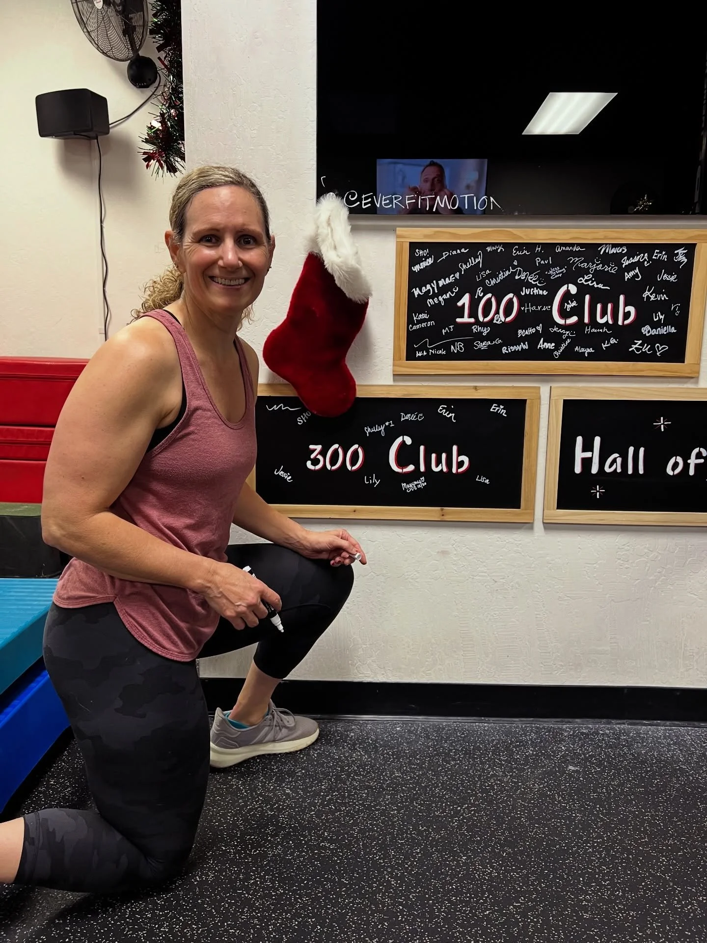 Welcome to the 300 Club, Erin ☑️

The first name on the board for 2026, setting the standard early!

Thank you for being a constant positive presence in our community. Your loyalty, energy, and ability to push those around you to lift heavier and sho