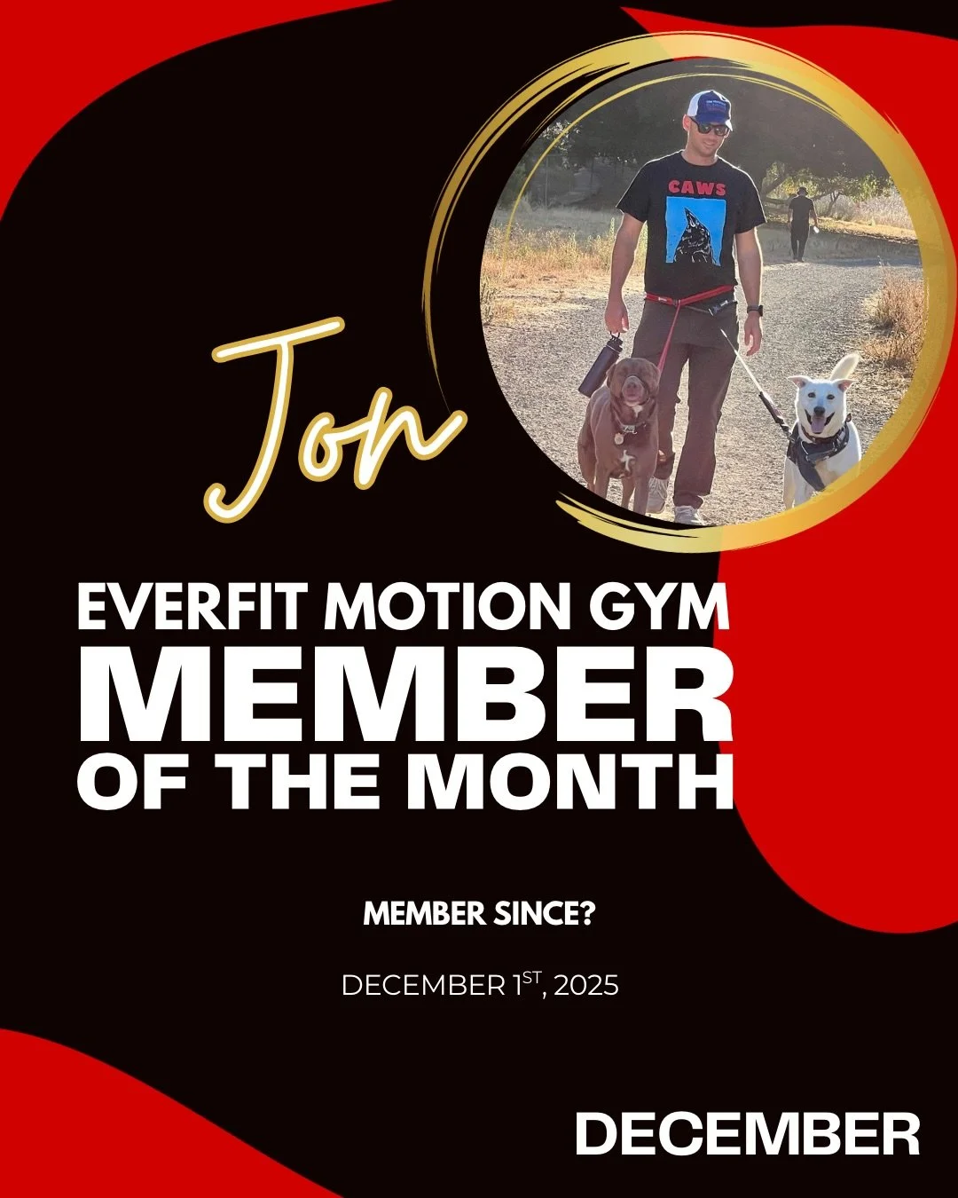 🏆 Congradulations Jon, December Member of the Month 🏆

From grinding it out with at home YouTube/App workouts to fully investing in himself at Everfit, Jon has set the standard. He made sure his movement patterns were dialed in, committed to person