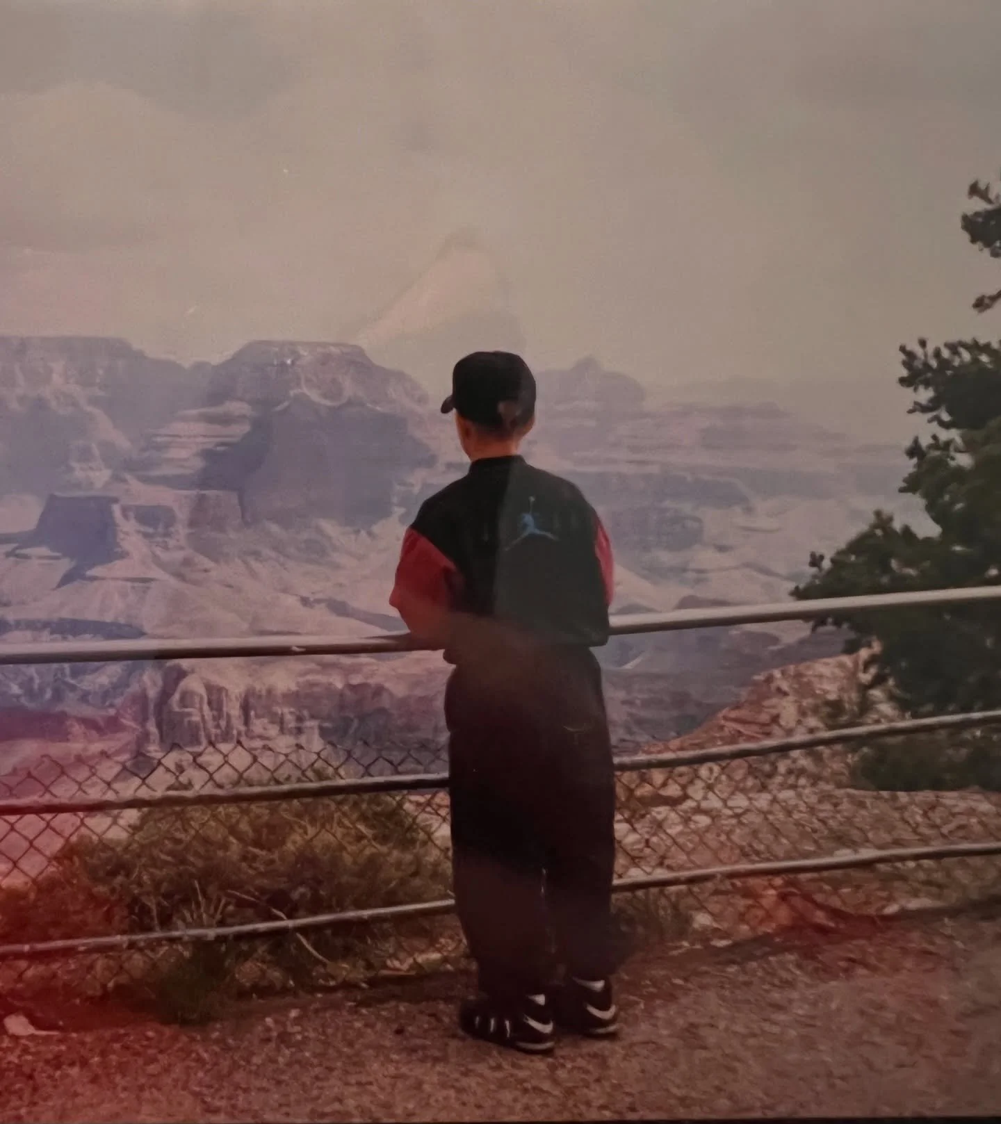 This photo takes me back to when I was just a kid, standing there, taking in the vastness of the Grand Canyon. It&rsquo;s like a snapshot of my journey; always looking ahead, always seeing the bigger picture. 

At 39 I still have that same drive now.