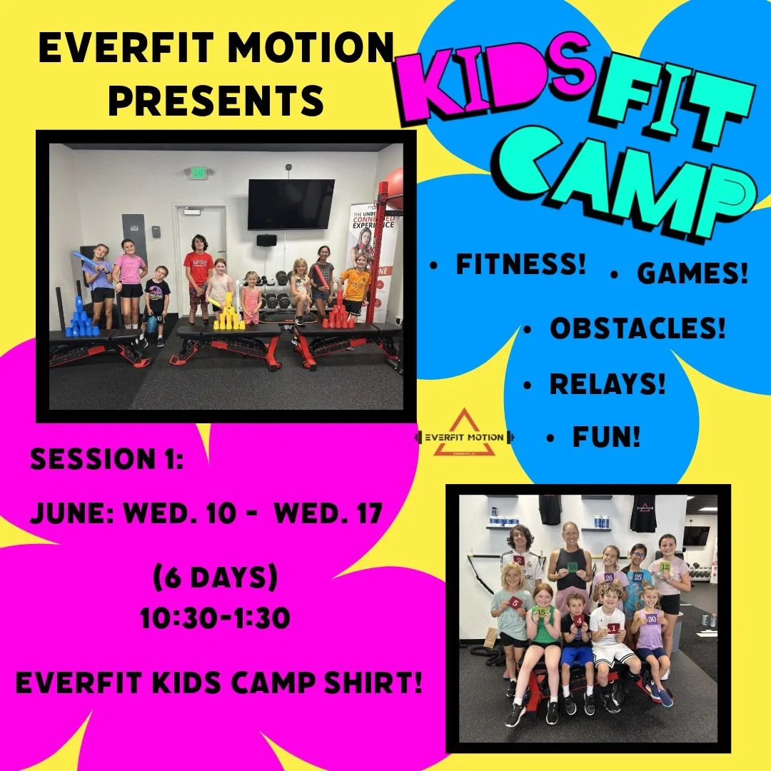🔥💪 COACH ERIN&rsquo;S KID FIT CAMP IS BACK! 💪🔥

After an AMAZING first year, we&rsquo;re coming back even stronger for Year 2 and you do NOT want to miss this! 

TWO epic sessions this summer:
✅ 6-Day Camp
✅ 3-Day Camp

6-DAY CAMP PERKS:
Fit Camp