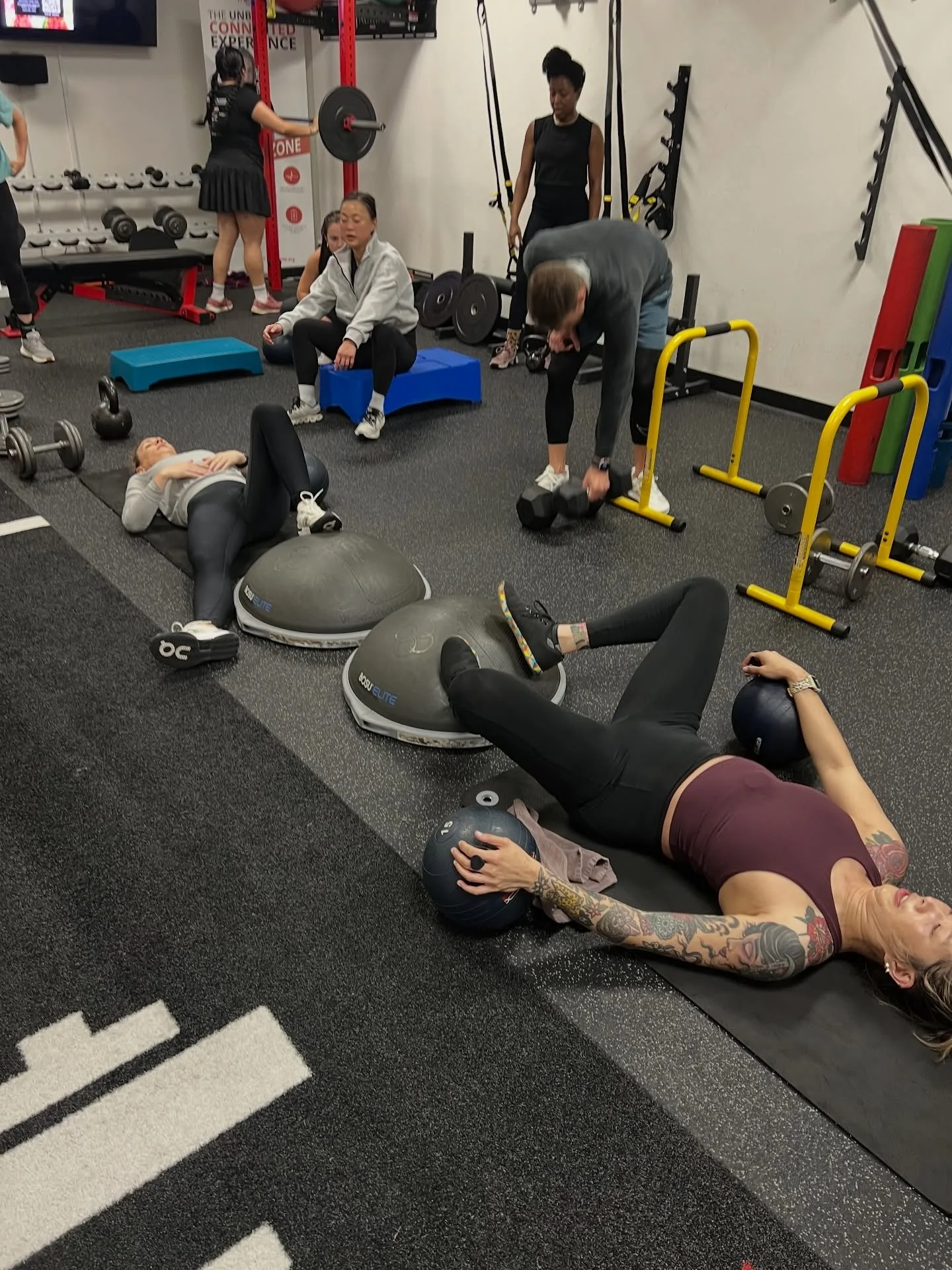 Post leg day: when walking becomes optional and laying on the floor feels earned!