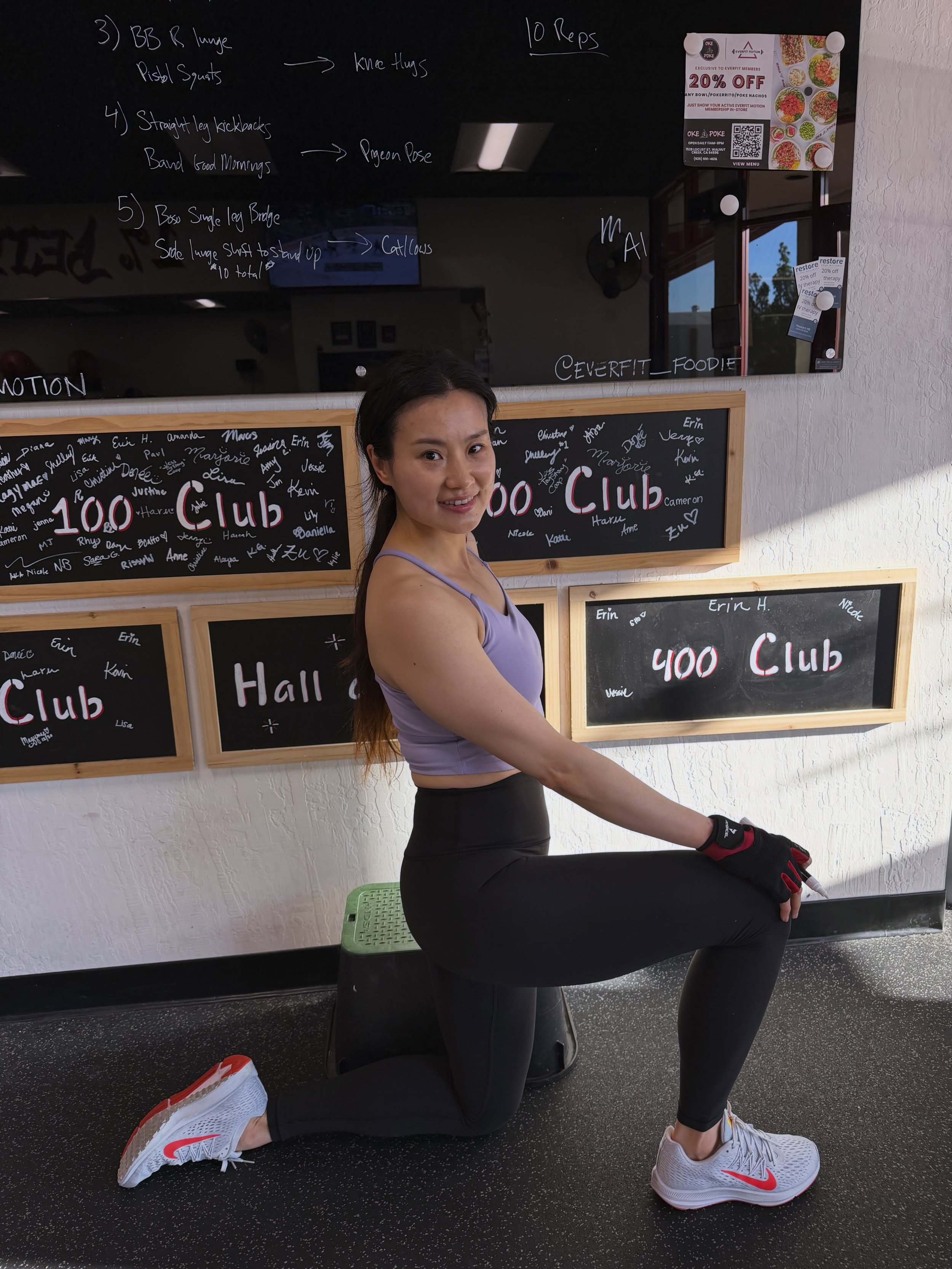 Congrats Jenny on 200 classes! 🔥

We see you and the gains you&rsquo;re making, amazing dedication and hard work. Keep it up!