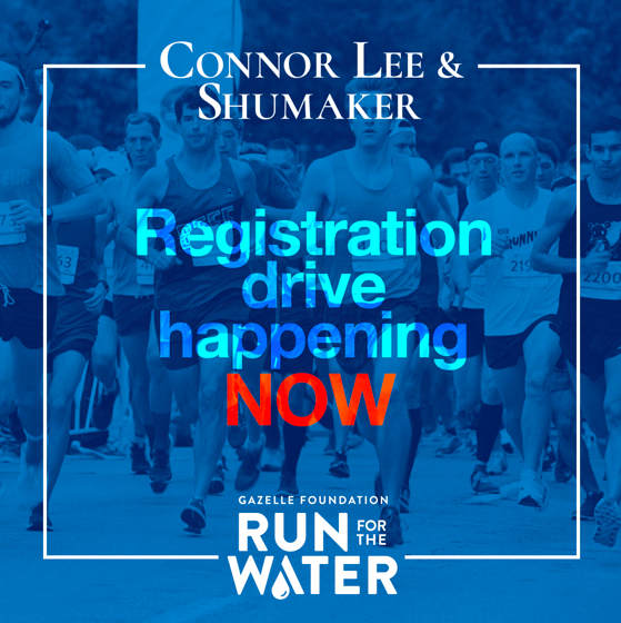 Connor Lee & Shumaker PLLC Makes Impactful Difference — Run For The Water