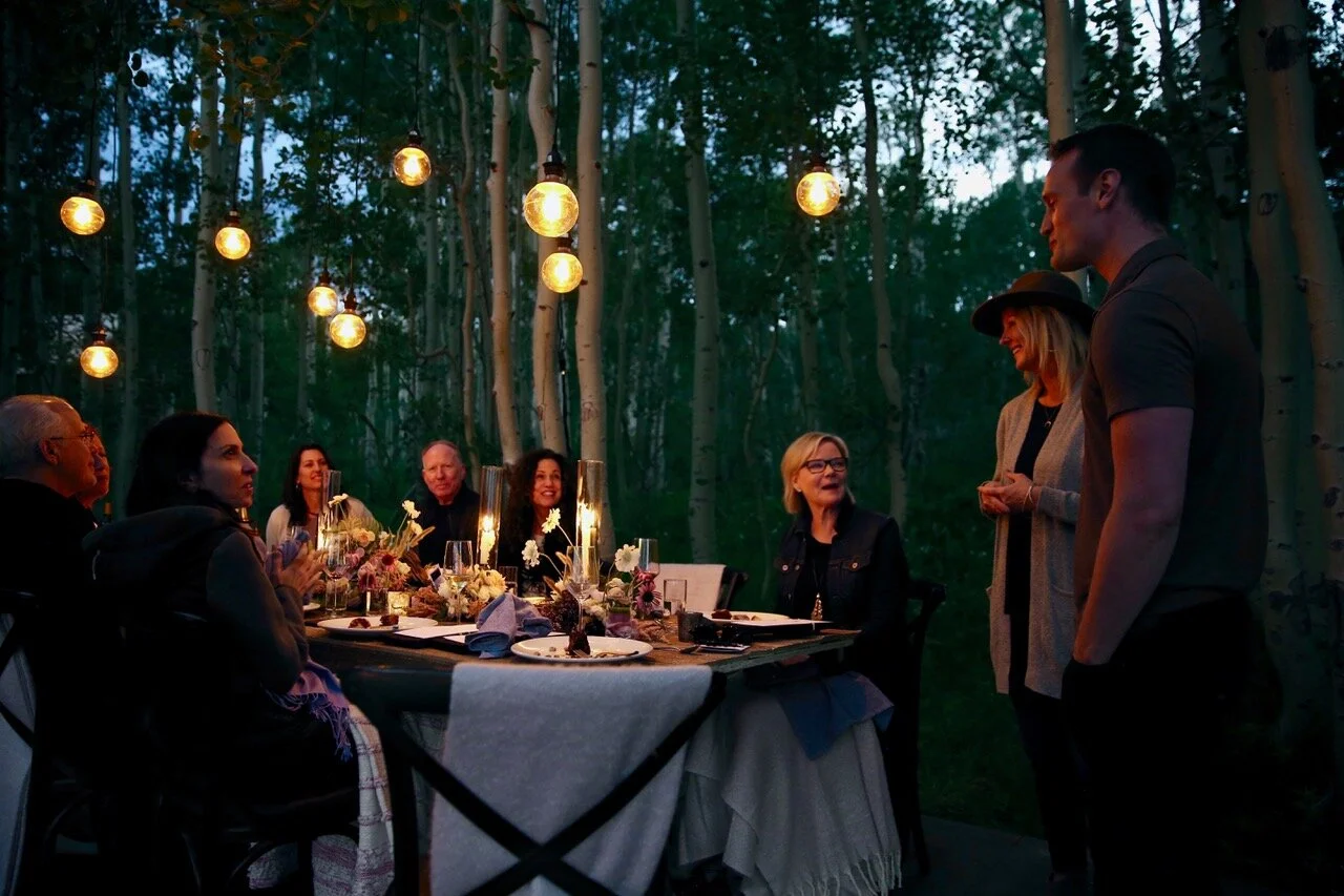 Open Flames &amp; An A-Frame