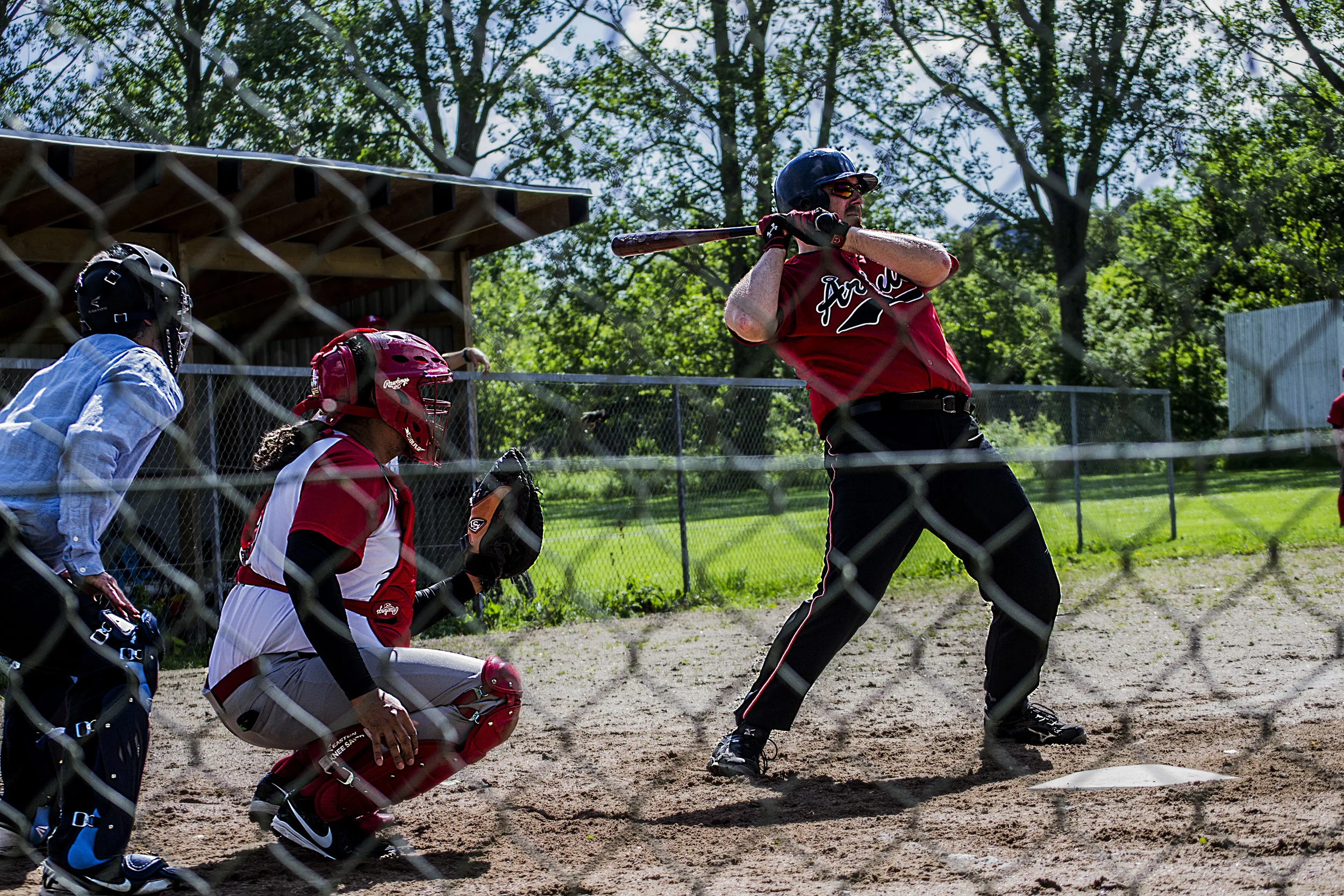 Fra Baseball Kamp ved Århus Baseball Softball Klub