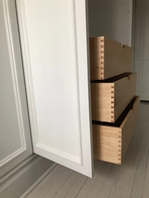 Solid maple dovetailed drawers.jpg
