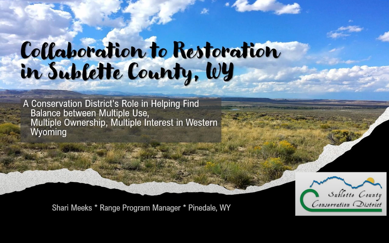 Conservation Conversations Archive — Sublette County Conservation District