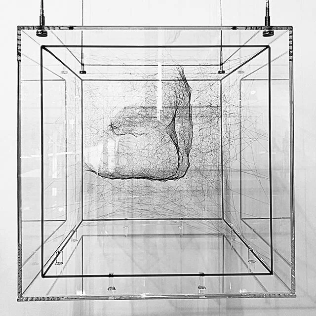 Happy Earth Day! 🌿 More than ever, with the global pandemic we&rsquo;re facing today, it&rsquo;s important to come together and care for our delicate earth. 
Sculptures are by Argentinian artist, Tomas Saraceno (b. 1973). His floating sculptures and