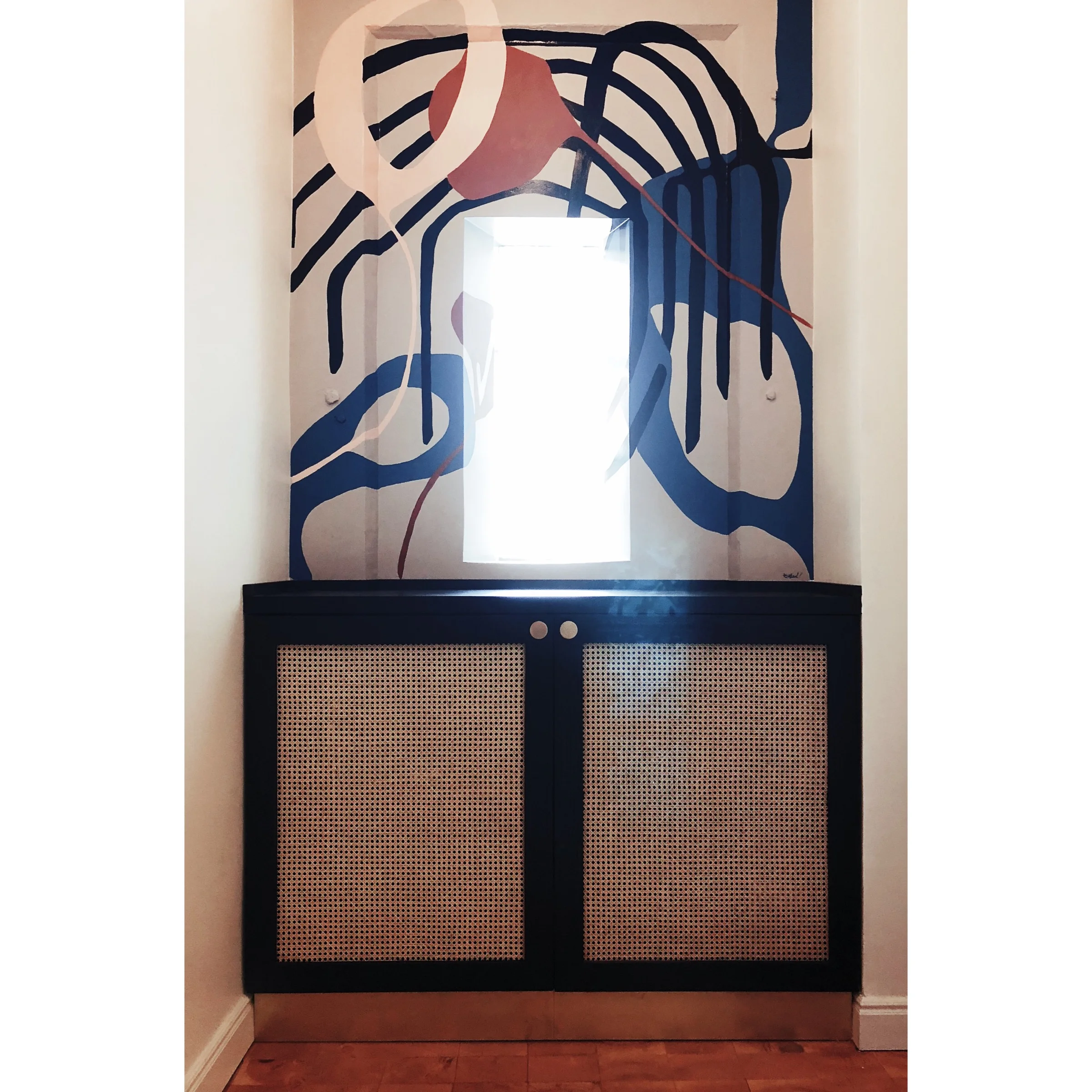 Interior Mural for Gold Diggers Boutique Hotel, Los Angeles, CA 2018