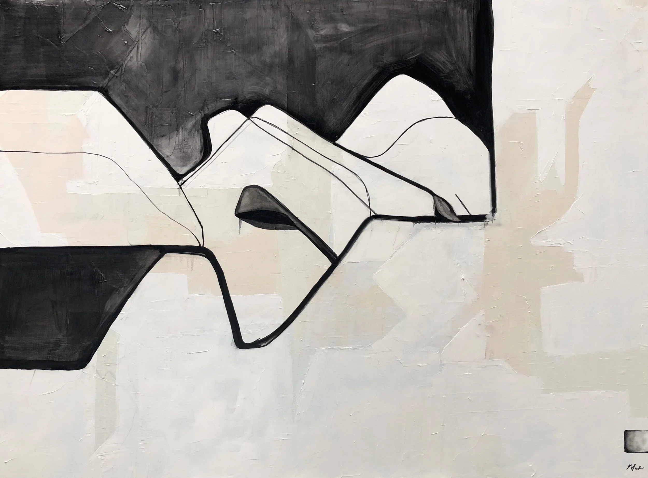 Love , oil on canvas, 2018, 36x48