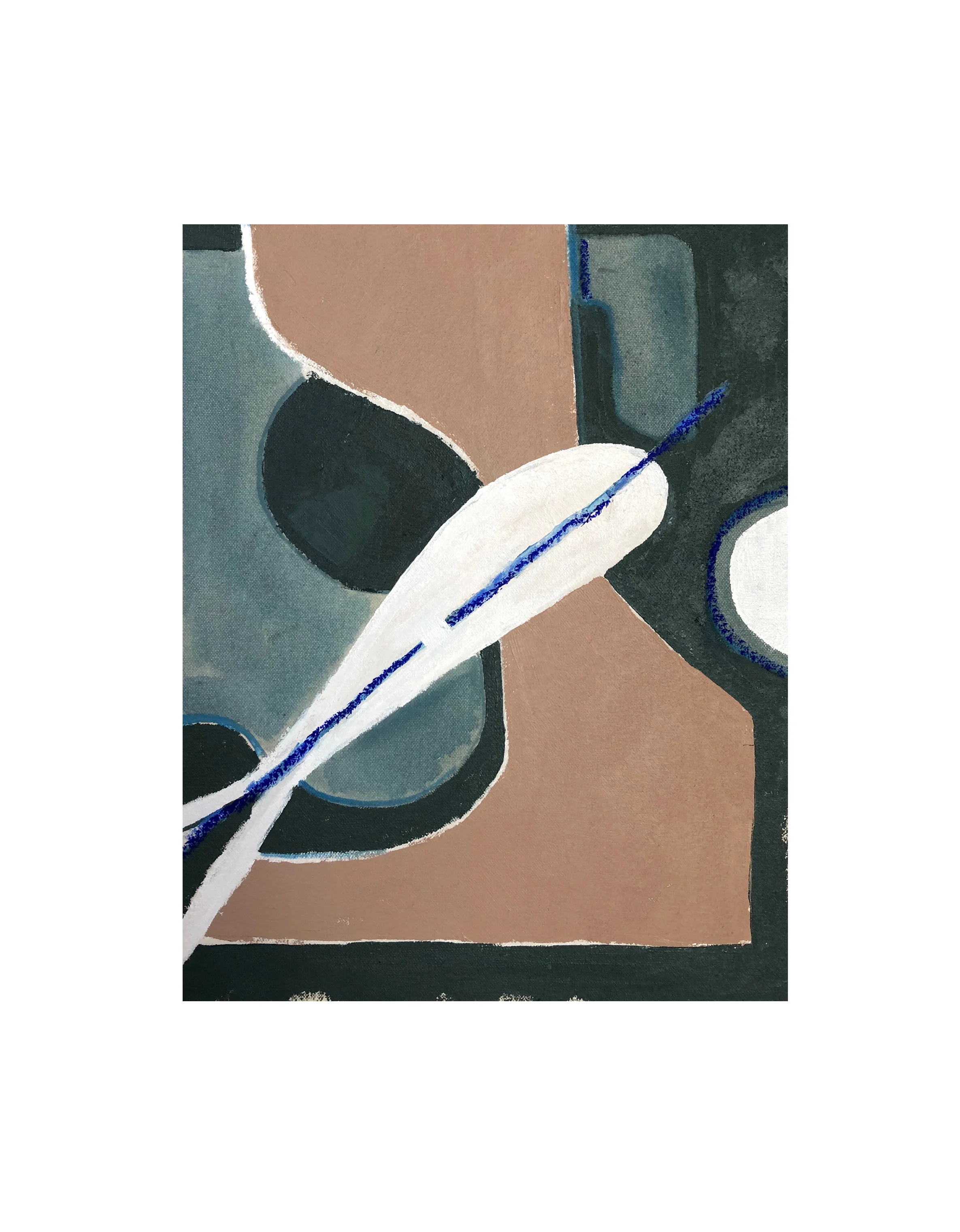 Sutured , oil on canvas, 2018, 12x10 Click here to email for availability