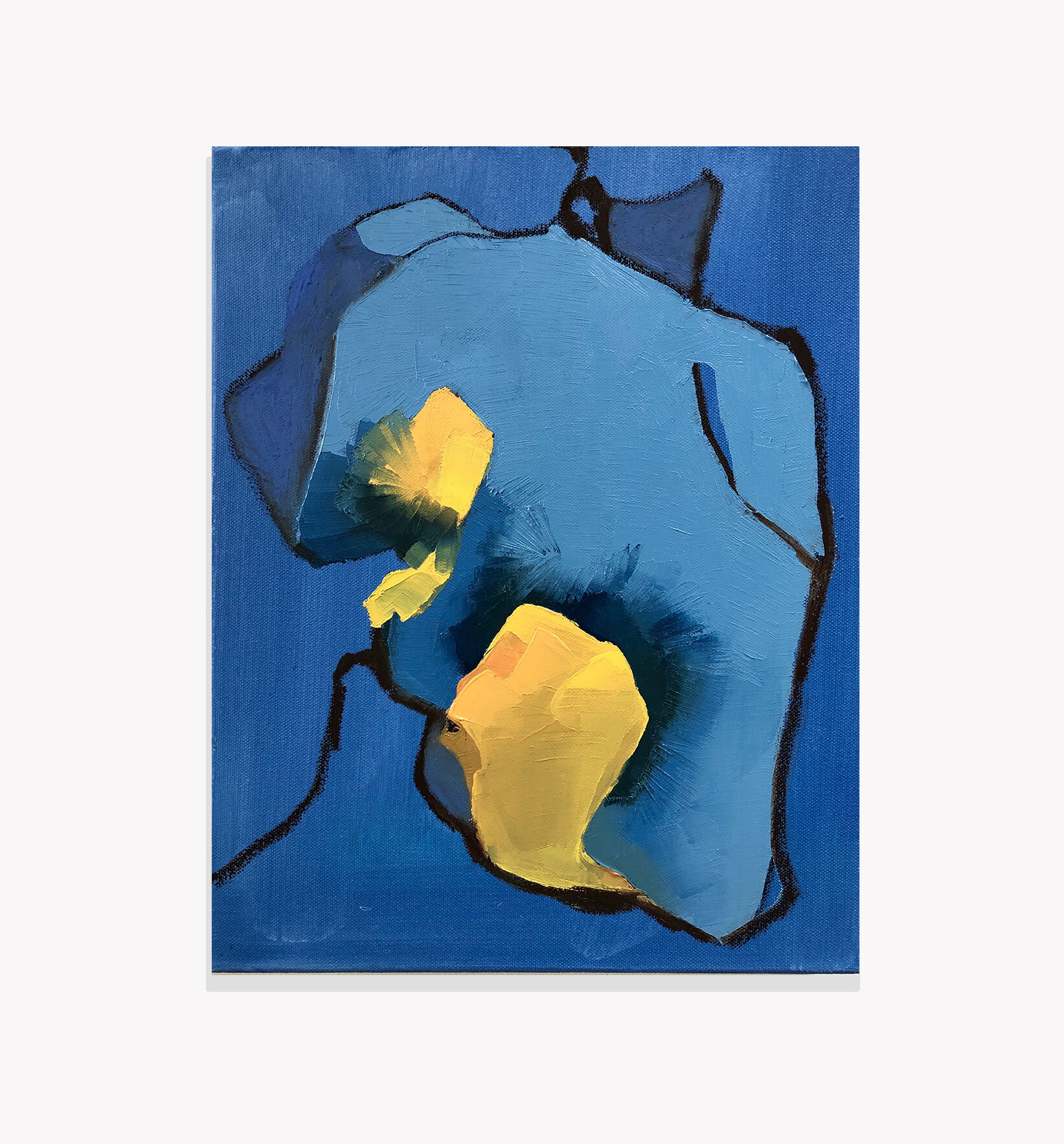   Eleven , Kristi Head 2019. Oil on canvas, 14 x 1 1 inches. 
