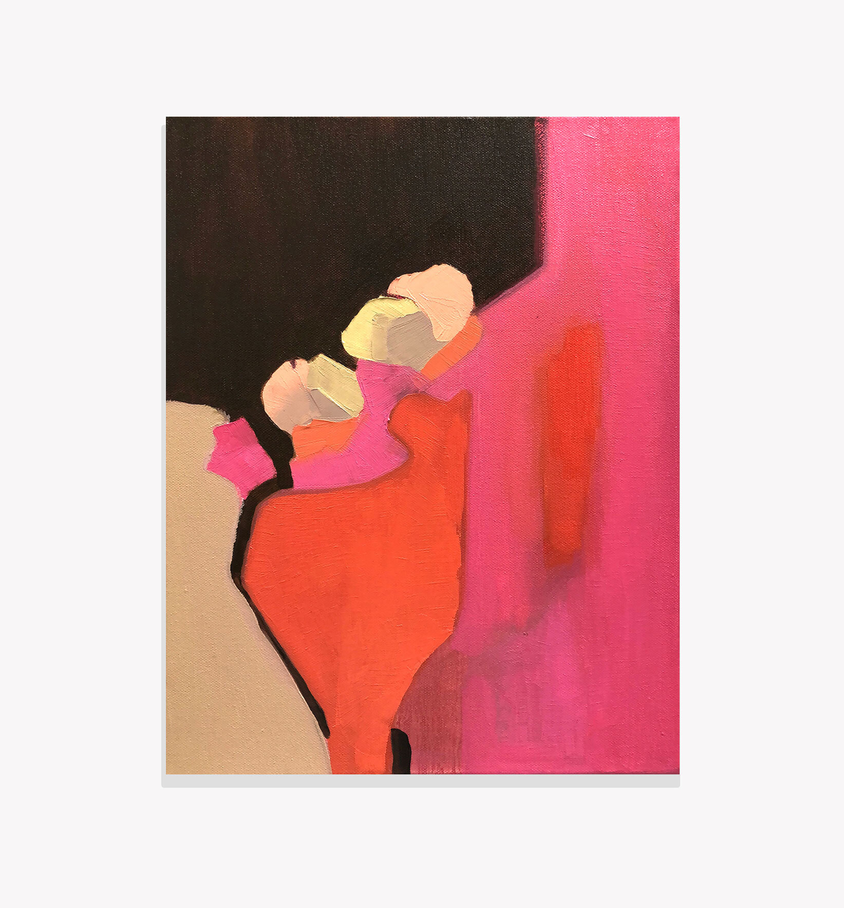   Twelve , Kristi Head 2020. Oil on canvas, 14 x 1 1 inches. 