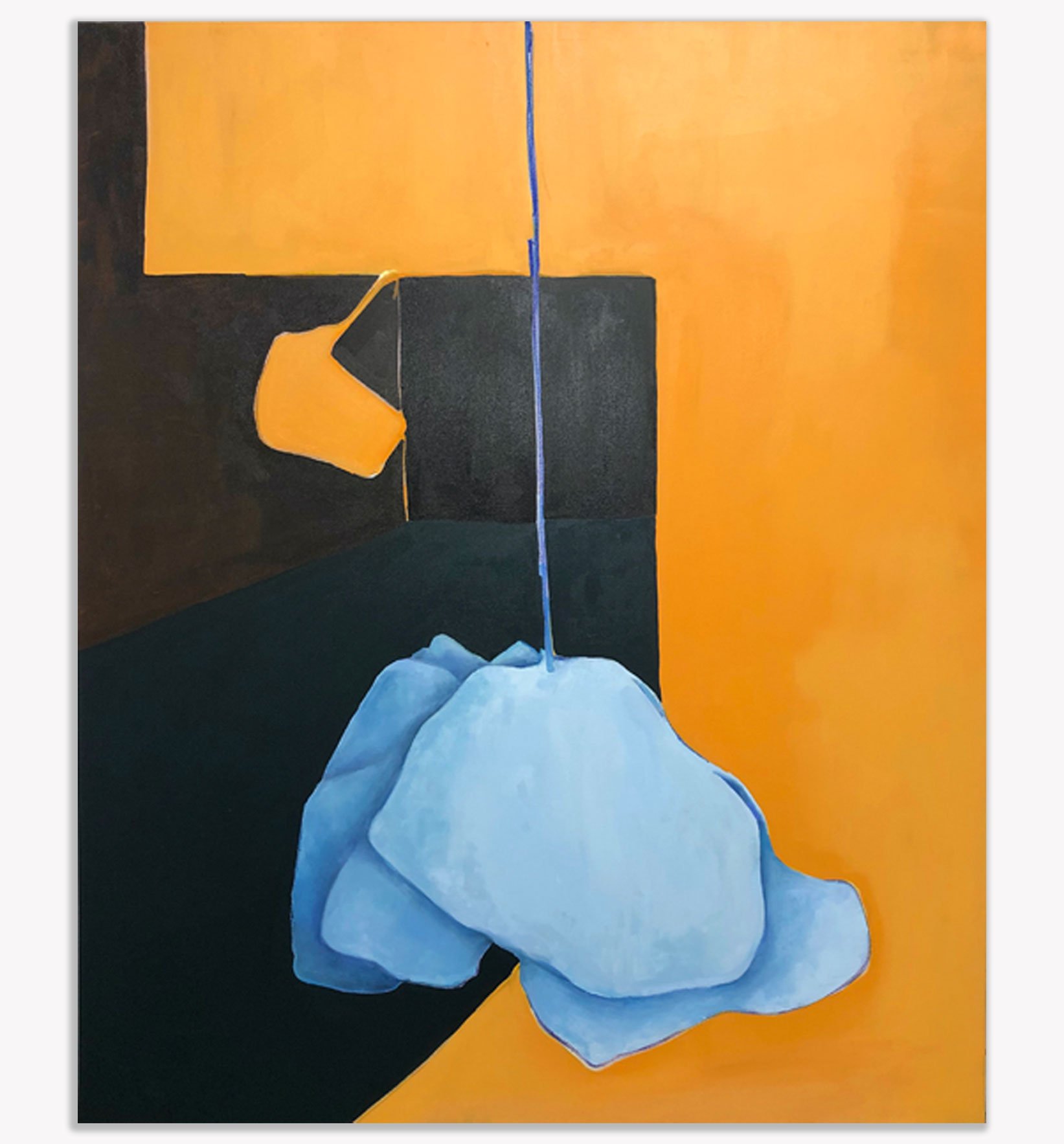   Delicate Invasion , Kristi Head 2020. Oil on canvas, 72 x 52 inches. 