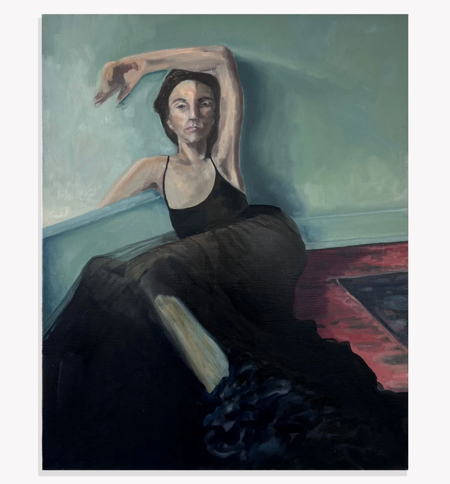 Detached , Kristi Head 2024. Oil on canvas 30 x 24 inches.