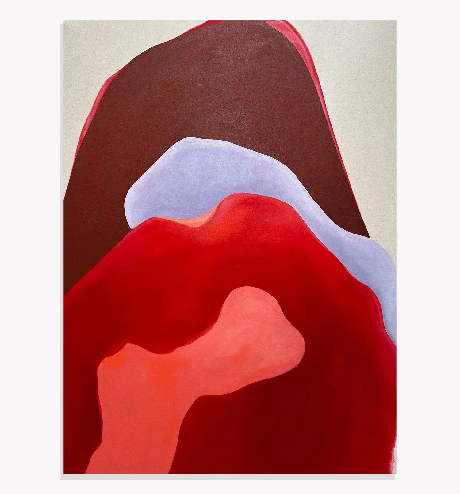   Red Hills , Kristi Head 2024. Oil on canvas, 72 × 48 inches. 