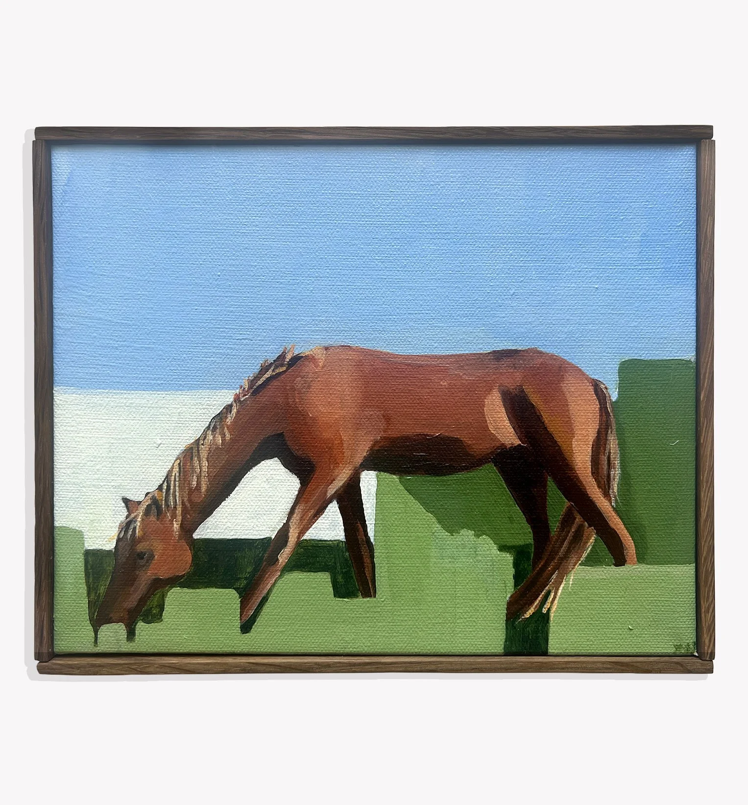   Stanley , Kristi Head 2025. Acrylic on canvas, 8 × 10 inches. 