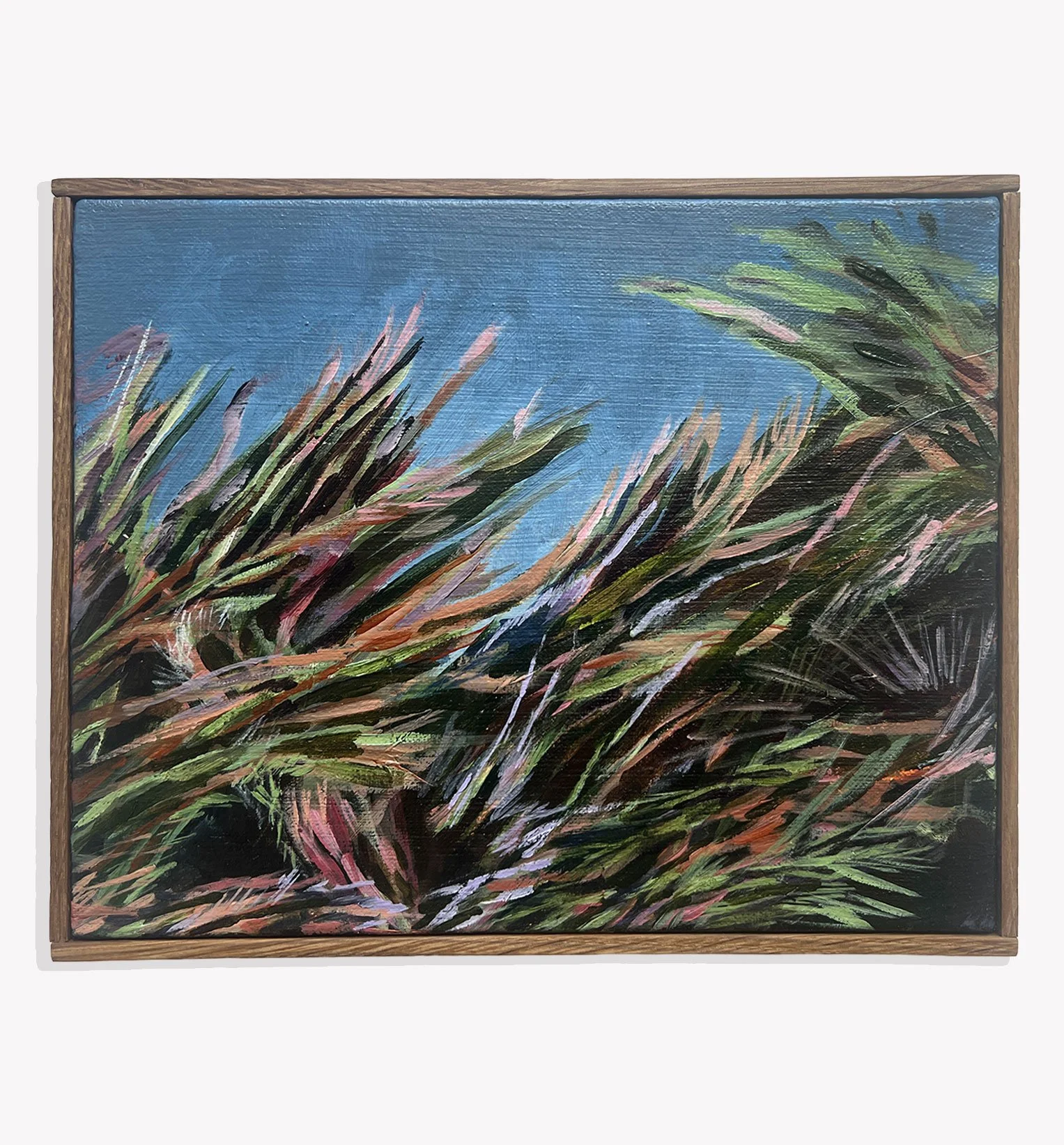   Shhhh , Kristi Head 2026. Acrylic on canvas, 8 × 10 inches. 