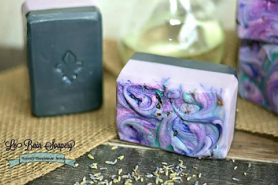 Lavendar Mint & Activated Charcoal