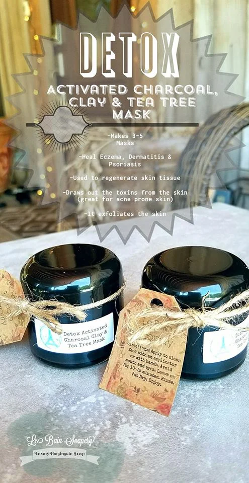 Activated Charcoal and Tea Tree Mask