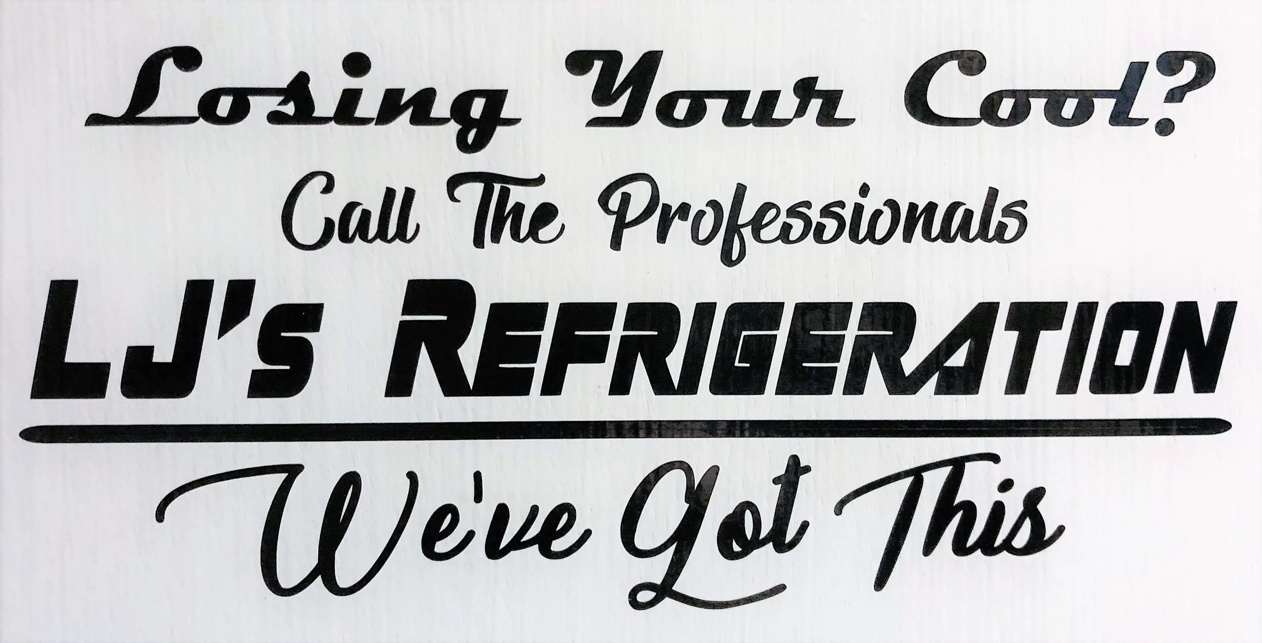 "Losing Your Cool?" Decal