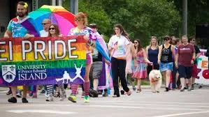 Charlottetown's Pride Parade is held the last week of July. 