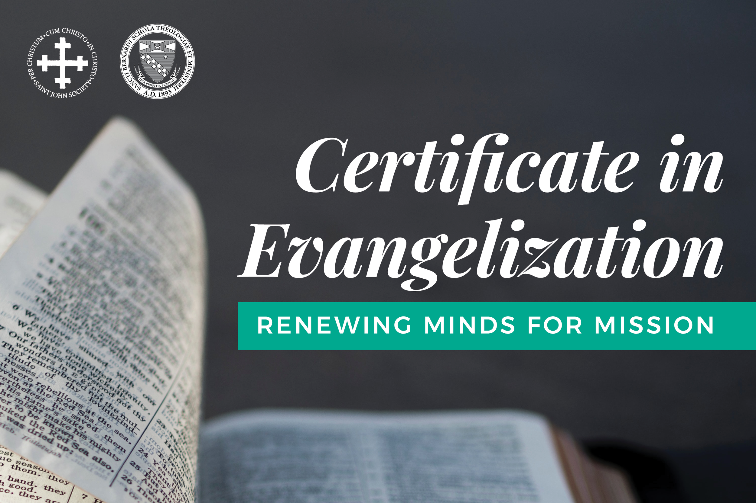 Certificate in Evangelization 2026–2028