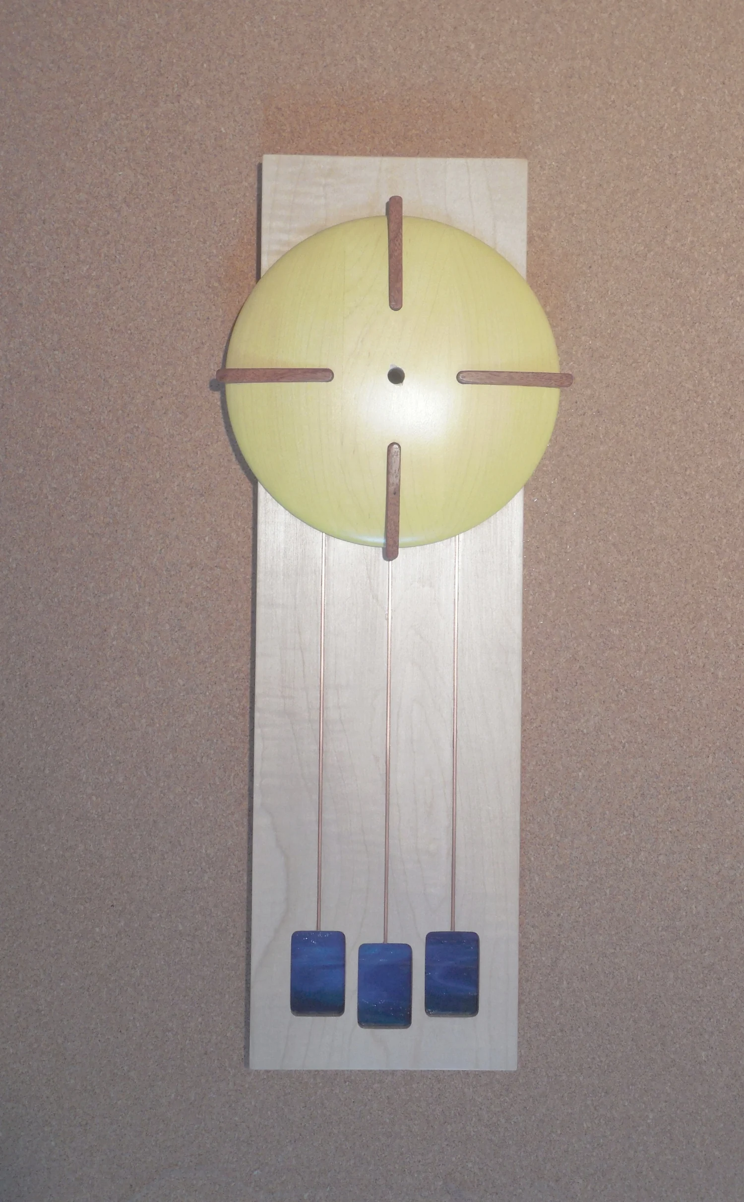 Sun and Surf wall clock 