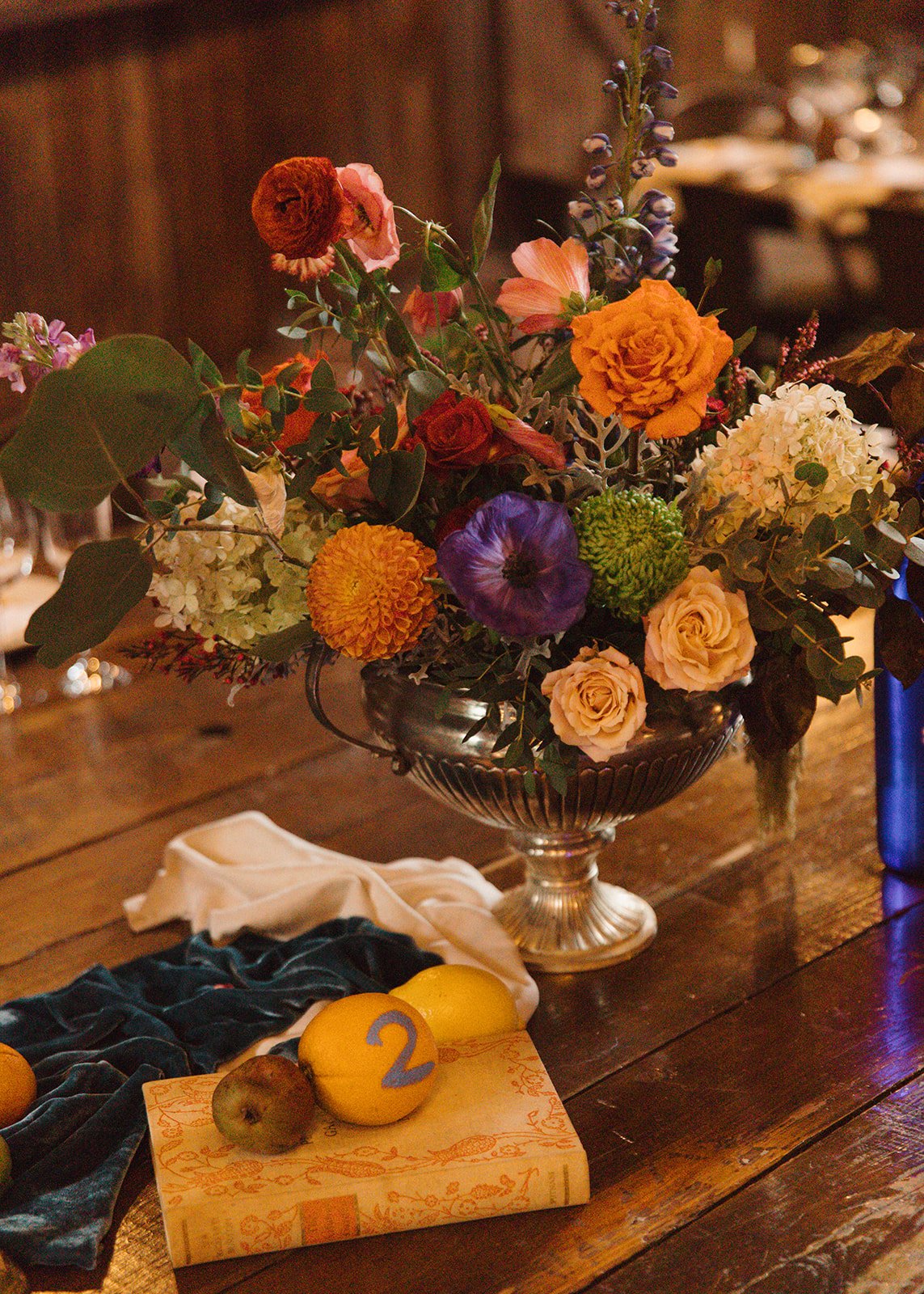 Large Silver Compote