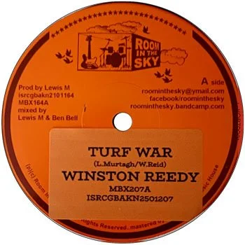 10" Winston Reedy - Turf War / Mr. Boss Man