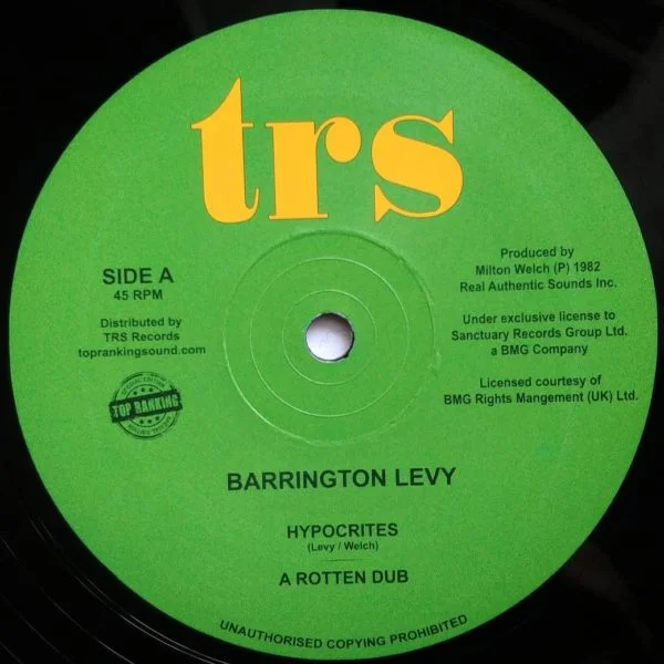 Barrington Levy - Hypocrites / Oh Jah Can't You See