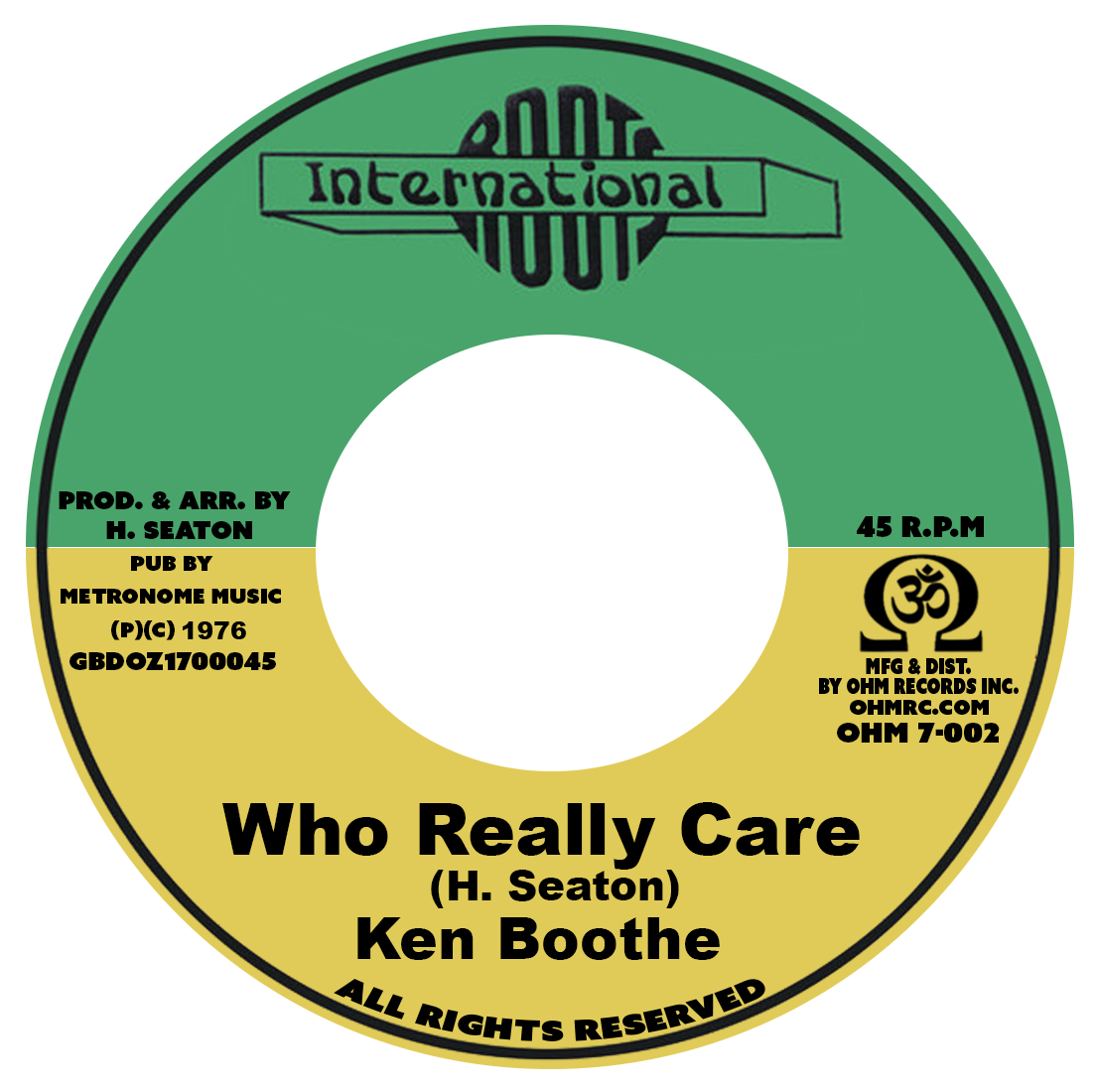 Ken Boothe Who Really Care