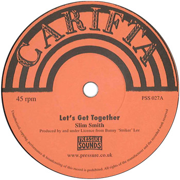 Slim Smith Let's Get Together, Webber Sisters My World