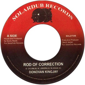 7" Donovan Kingjay - Rod of Correction