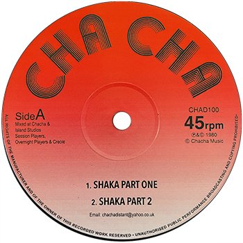 12" Overnight Players - Shaka / Kunta Kinte's Revenge