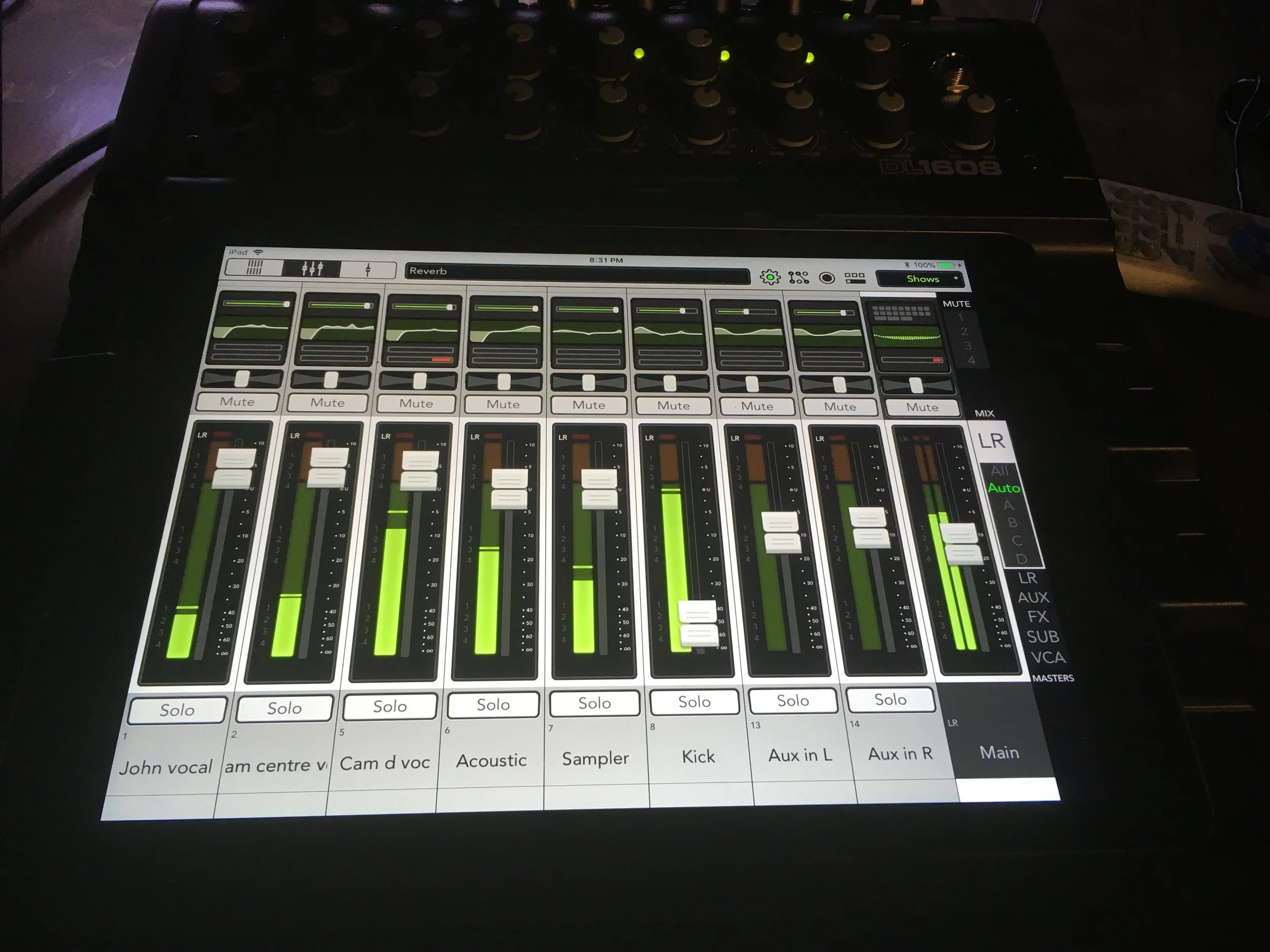 Digital Mixing Board