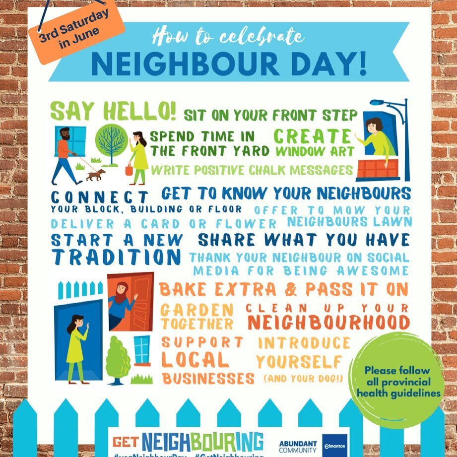 Happy #NeighbourDay, neighbours! 💕