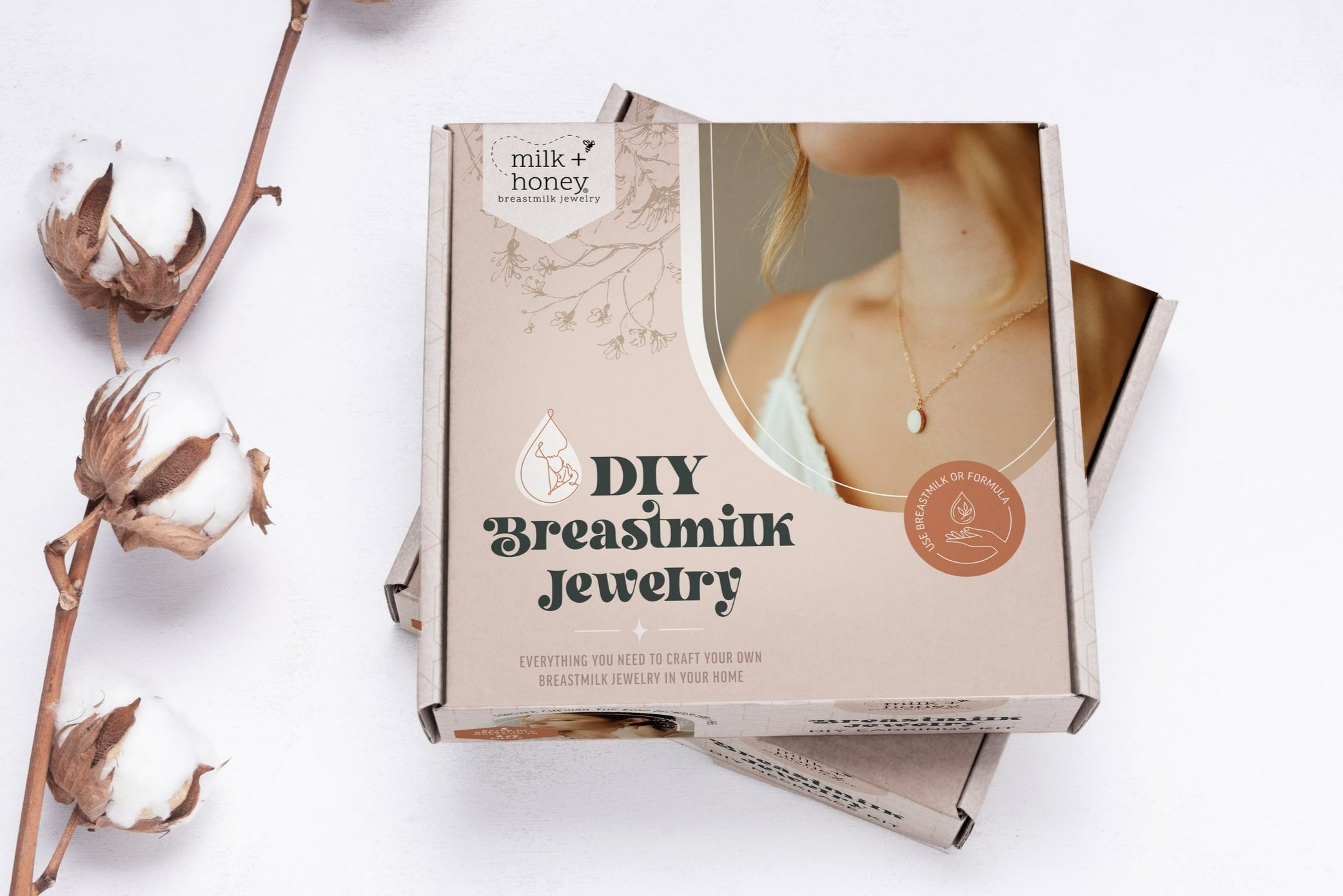 Altijd Besmettelijke ziekte Verhandeling Milk + Honey — How to Make your Own Breastmilk Jewelry using our DIY Kit
