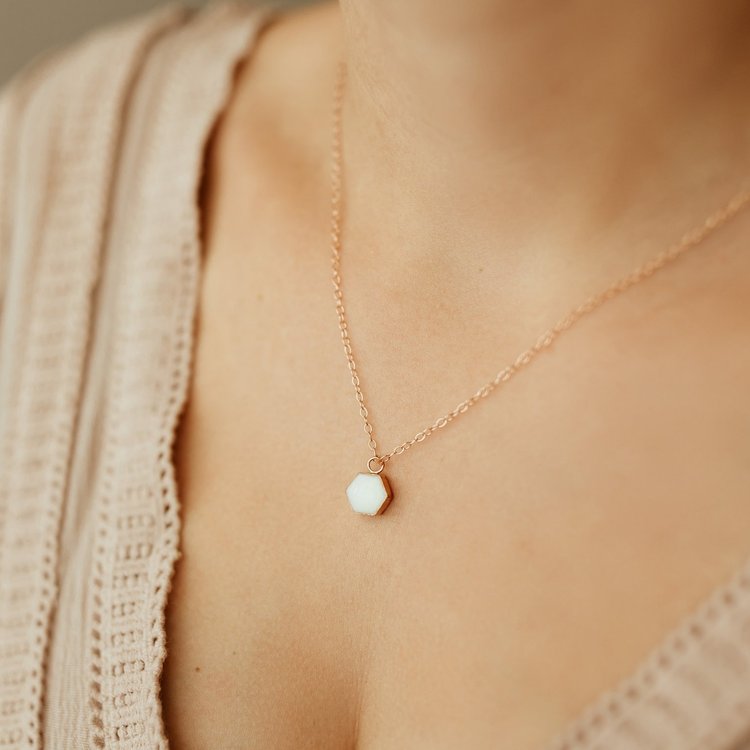 Pearl Charm Necklace