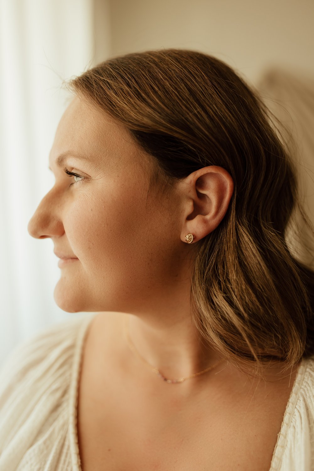 Breastmilk Pearl Earrings