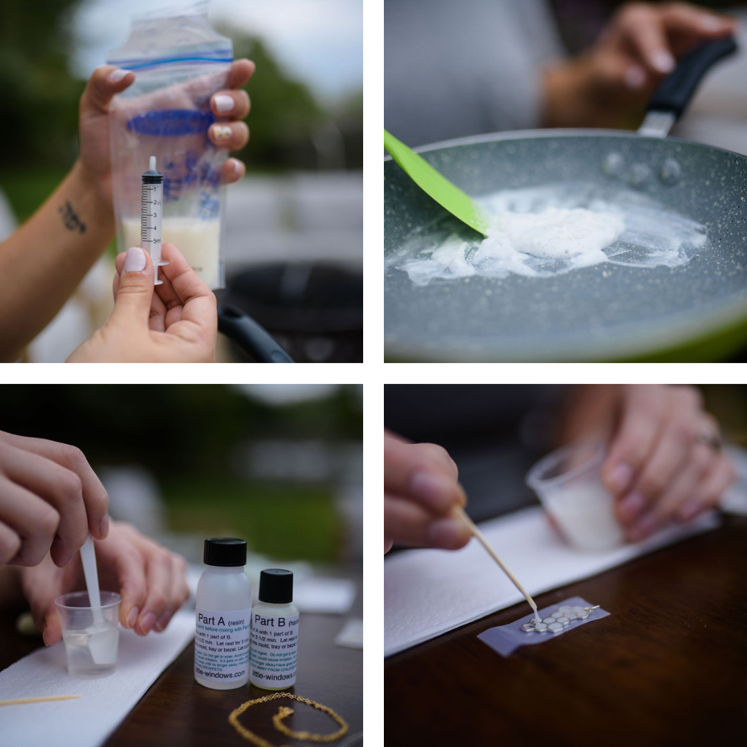 Milk + Honey — Milk + Honey Breast Milk Jewelry DIY KIT