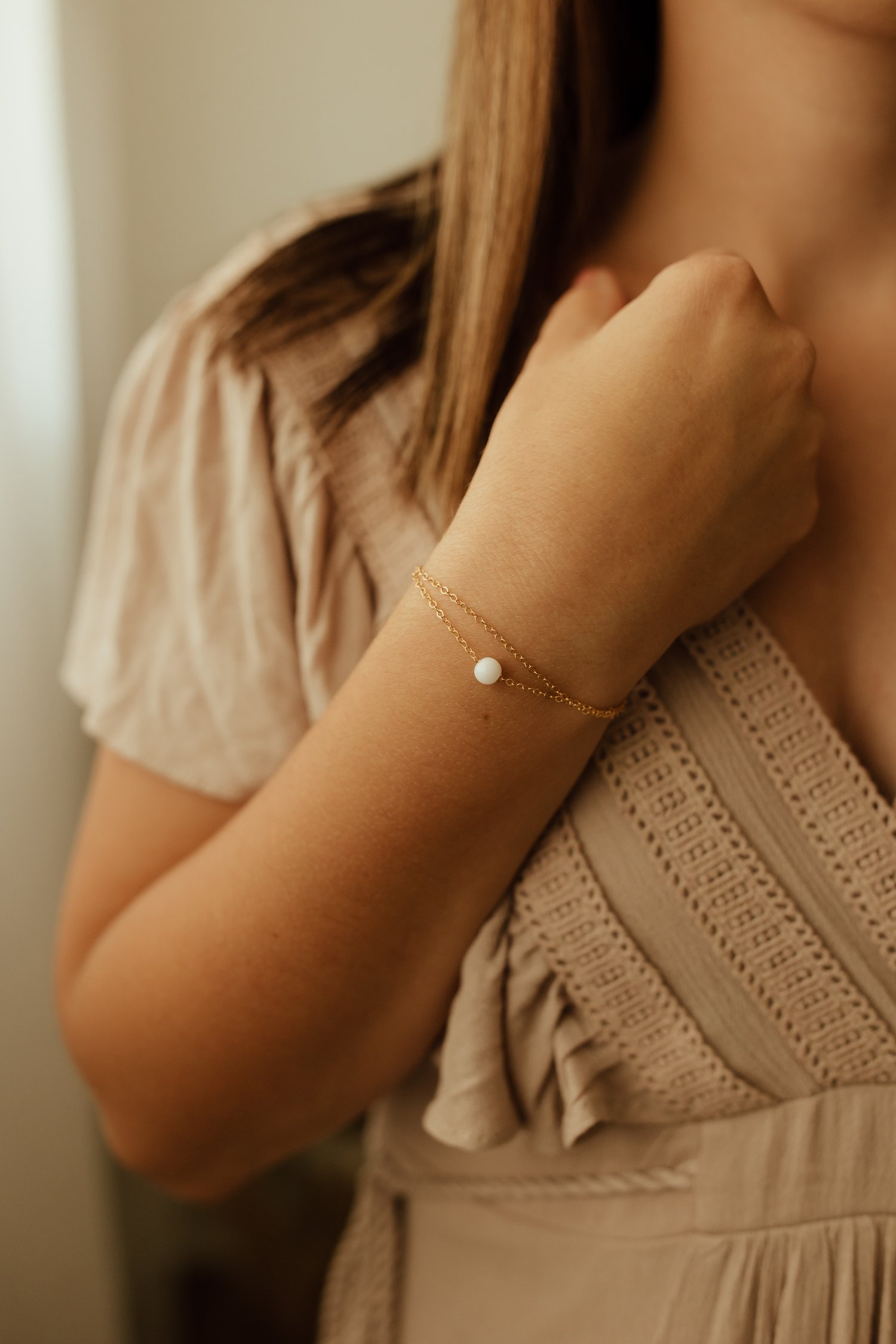 Milk + Honey — Pearl Bracelet